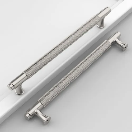 Miniatura 7 de Paquete de 10 tiradores dorados de 5 pulgadas (128 mm) para armarios con estrías, tiradores para cajones de cocina, herrajes para armarios