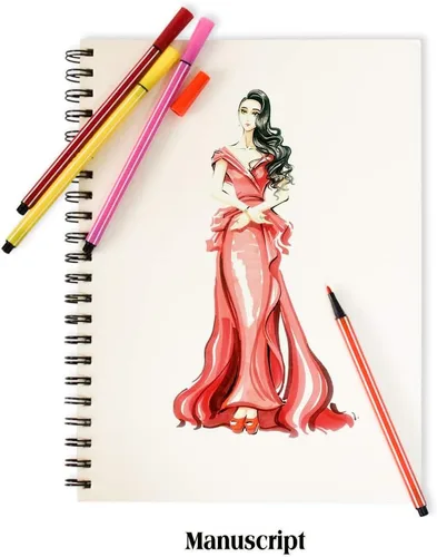 Miniatura 4 de SAYEEC SAEEC - Cuaderno de bocetos de 8.2 x 11.4 pulgadas, 80 páginas en blanco, 40 hojas duraderas sin ácidos, bloc de dibujo de artista, cuaderno