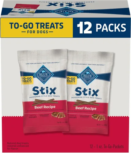Miniatura 19 de Blue Buffalo Health Bars - Galletas crujientes de tocino, huevo y queso para perros, horneadas al horno con tocino real e ingredientes naturales