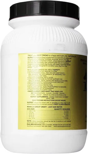 Miniatura 2 de Nupro Suplemento completamente natural para perros (5 lb)