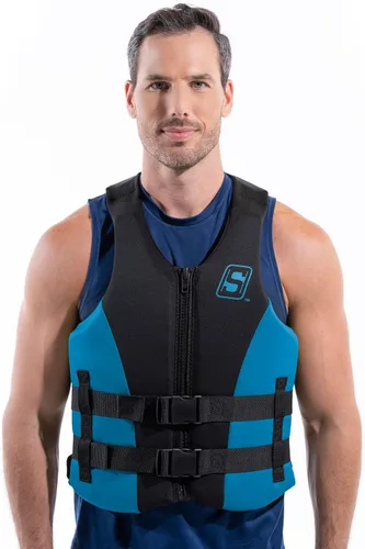 Miniatura 8 de Seachoice Evoprene - Chaleco salvavidas multideporte, nivel 70, tallas de niño a adulto Azul/Negro