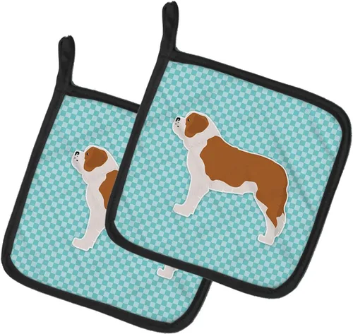 Miniatura 237 de Caroline's Treasures BB3567PTHD - Juego de soportes para ollas de cocina resistentes al calor, almohadillas calientes para cocinar, hornear, Copo