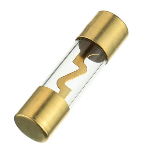 Miniatura 2 de BOJACK 30A Fusible chapado en oro de vidrio para audio de coche/auto/audio estéreo marino AGU para protección de potencia del amplificador