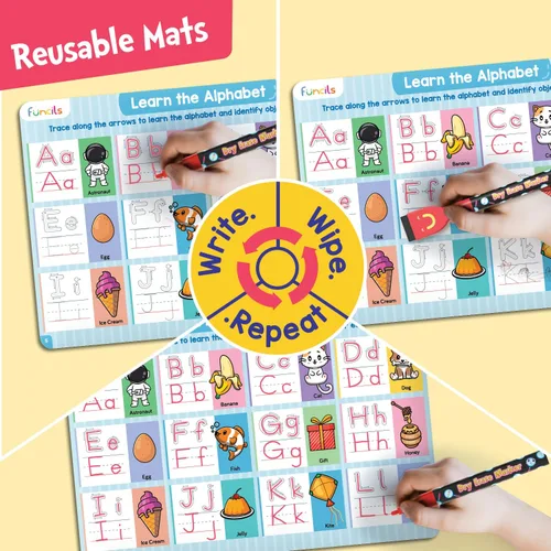 Miniatura 5 de Aprende a escribir para niños: juguetes y juegos educativos, actividades de aprendizaje preescolar y jardín de infantes, libro de práctica