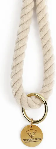 Miniatura 3 de Correas de cuerda hechas a mano para perros pequeños, correa trenzada natural de algodón orgánico de 5 pies