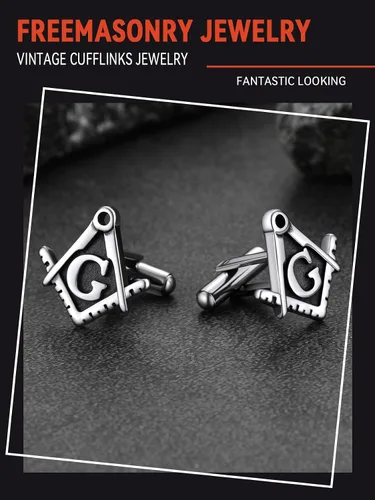 Miniatura 8 de FaithHeart Gemelos para hombre, gemelos de esmoquin vikingo nórdico, gemelos de acero inoxidable y tachuelas para camisa, caja de regalo