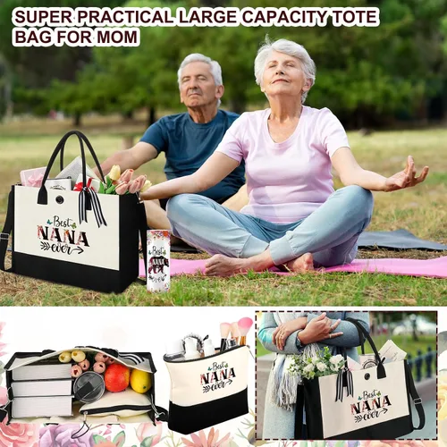 Miniatura 24 de Silkfly Set de 3 piezas de la mejor abuela del mundo para mujeres, regalos de cumpleaños, día de la madre, regalo de cumpleaños, vaso de acero