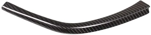 Miniatura 8 de YIWANG Tiras decorativas de fibra de carbono real en forma de L para palanca de cambios de coche para BMW F80 F82 F83 M3 M4 2014-2018 Accesorios