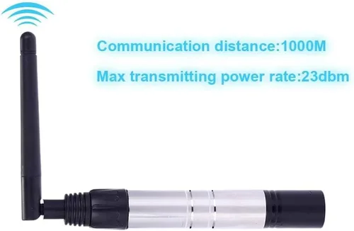Miniatura 3 de Lixada DMX512 DMX Dfi DJ 2.4G transmisor inalámbrico con adaptador controlador de iluminación de antena 23DBM alta potencia 1000M ultra larga