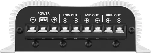 Miniatura 4 de TARAMPS TRIO400 400 Trio Clase D Amplificador 2-ohm 400W RMS 1-Canal 3 Salidas Automotriz Mejorar Sistema de Audio del Coche