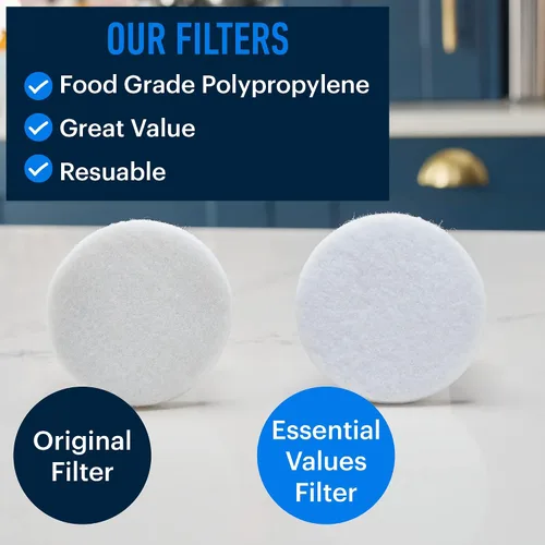 Miniatura 6 de Essential Values 8 Pack Cold Brew Coffee Filters - Replacement Coffee Filter Bags - Compatible with Toddy Cold Brew Maker