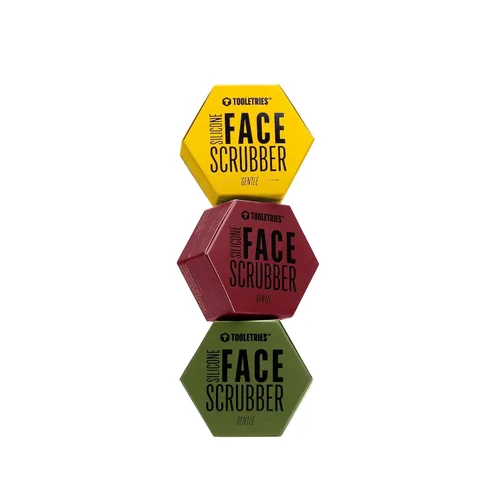 TOOLETRIES Limpiador facial para hombre, cepillo de limpieza facial de silicona, almohadilla exfoliante suave y masajeador suave al tacto, elimina