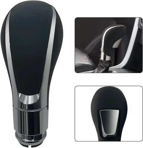 Miniatura 7 de Flylin Pomo de palanca de cambios automático para automóvil para Buick Regal/Excelle/Opel (negro)