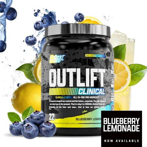 Miniatura 6 de Nutrex Research Outlift Clinical - Polvo de preentrenamiento dosificado clínicamente con creatina, citrulina, EAA Energía, rendimiento, bombeo