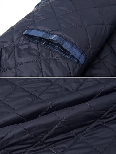 Miniatura 6 de TACVASEN Chaqueta de franela para hombre con capucha, camisas de franela gruesa a cuadros acolchadas, forro de manga larga, abrigo de algodón