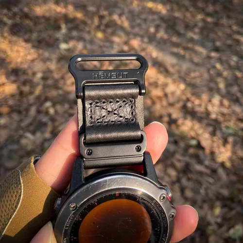 Miniatura 7 de Compatible con la Correa de Reloj Garmin, Correa Deportiva de Nylon Super Resistente con Diseño de Bucle Tejido, Banda de Reemplazo Dura