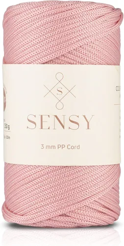 Miniatura 98 de Sensy - Cuerda de poliéster prémium de 0.118 pulgadas (0.118 in), 131 yardas, 100% polipropileno, cordón de macramé, cuerda de ganchillo de 0.118