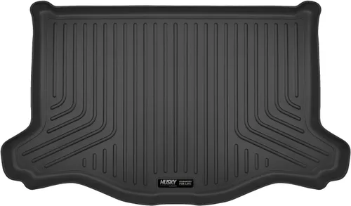 Miniatura 11 de Husky Liners Weatherbeater Alfombrillas Se adapta a Honda Fit 2009-2013 Delantero y 2da Fila, 3 piezas Negro - 98491
