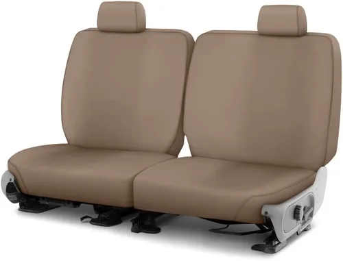 Miniatura 23 de Covercraft Fundas de asiento de asiento trasero de ajuste personalizado para asiento trasero - Tela de polialgodón, negro carbón