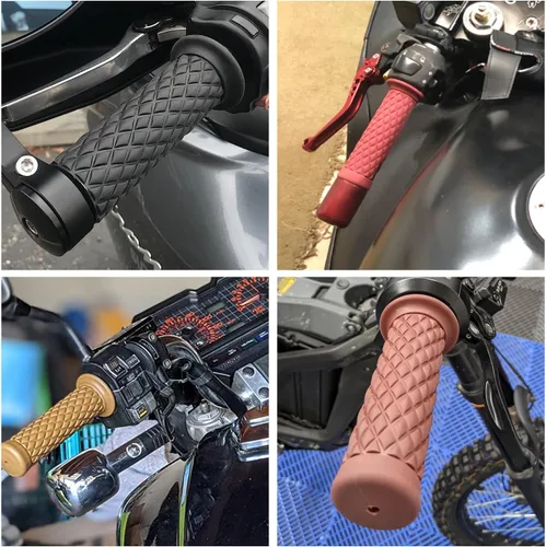 Miniatura 5 de HIAORS Empuñaduras de Manillar de 7/8" para Moto Compatibles con CRF50 CRF70 XR50 XR70 XR100 TTR125 PW80 YZ85 KX65 KX110 SSR 110 Apollo Thumpstar