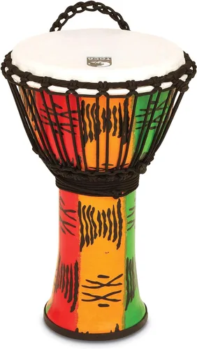 Miniatura 18 de Toca Freestyle II Mecánicamente Tuned Djembe - Puesta de sol africana