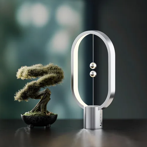 Miniatura 9 de Lámparas de dormitorio, mini lámpara de equilibrio, lámpara de noche, lámpara de mesita de noche, luz nocturna enchufable de 3 niveles