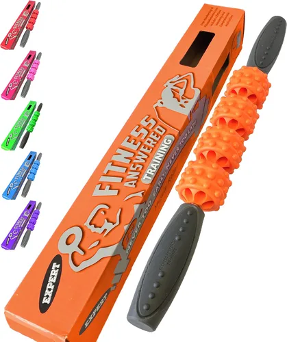 Miniatura 9 de Advanced Series – Rodillo de masaje muscular para músculos – Fitness Answered Training – Núcleo de acero inoxidable de 16.75 pulgadas – Gran espacio