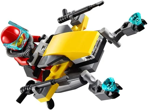 Miniatura 3 de LEGO City Deep Sea Exploradores 60090 Scooter de buceo Kit de construcción