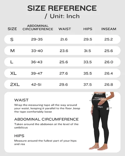 Miniatura 6 de WHOUARE Leggings de maternidad sobre el vientre con bolsillos para mujer, cintura alta, entrenamiento, pantalones de yoga