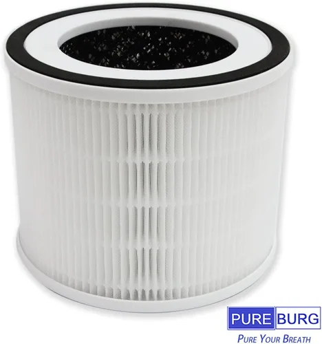 Miniatura 4 de PUREBURG Filtros de repuesto compatibles con purificador de aire HIMOX H06 y purificador de aire Afloia Gala, paquete de 2 filtros de carbón