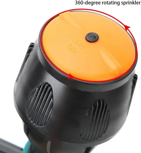Miniatura 6 de Rociador de césped ajustable múltiple en una espiga con control de vuelo integrado, aguas de hasta 30 pies de diámetro, ángulo de pulverización