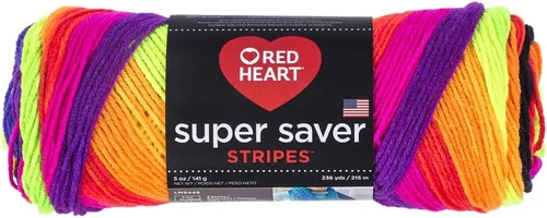 Miniatura 12 de Red Heart Super Saver - Ovillo de estambre, Aran Fleck