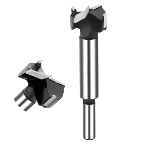 Miniatura 21 de Broca Forstner de carburo de 1/4 pulgada, broca Forstner con punta de carburo de 6 mm para madera dura, juego de sierras de perforación para madera