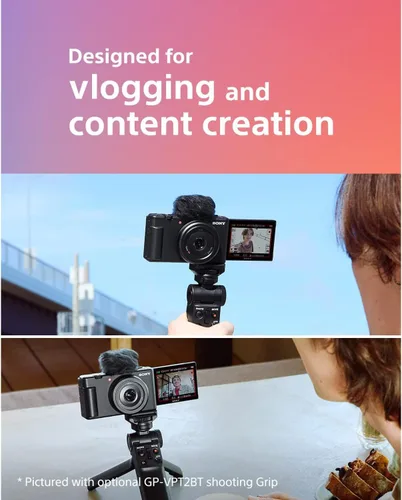 Miniatura 8 de Cámara Sony ZV-1F Vlog Modelo oficial de Sony USA Video 4K 20.1MP para creadores de contenido y vloggers Paquete con CPS 2 YR Paquete