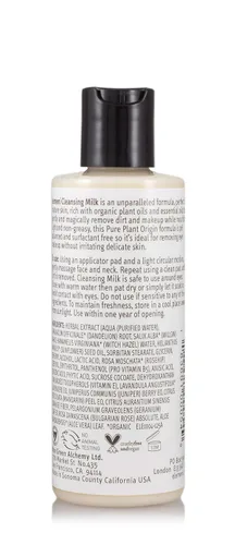 Miniatura 9 de elemeni - Leche limpiadora para el cuidado de la piel, removedor de maquillaje orgánico vegano, limpiador facial equilibrado con pH que elimina