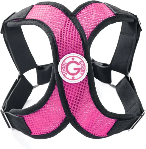 Miniatura 9 de gooby Choke última intervensión Perfect Fit Active X step-in sintético Piel de Cordero. Soft Arnés para perros pequeños, L, Hunter Green Verde
