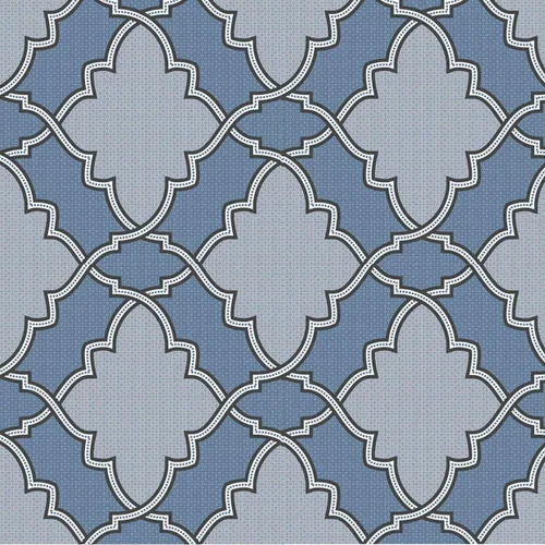 Miniatura 2 de Home Soft Things Dobson - Juego de cortinas y fundas de almohada estampadas, color azul de 70 x 84 pulgadas, juego de 2 paneles más dos fundas