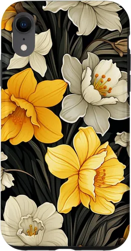 Miniatura 25 de Daffodil Flower Pattern Modern Floral Case for iPhone 17