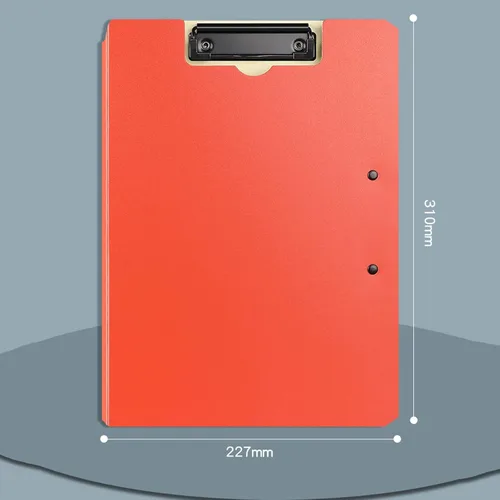 Miniatura 2 de Carpeta de archivos, 2 unidades, portapapeles plegable, A4, clip de firma de contrato, organizador de documentos multifuncional, carpeta