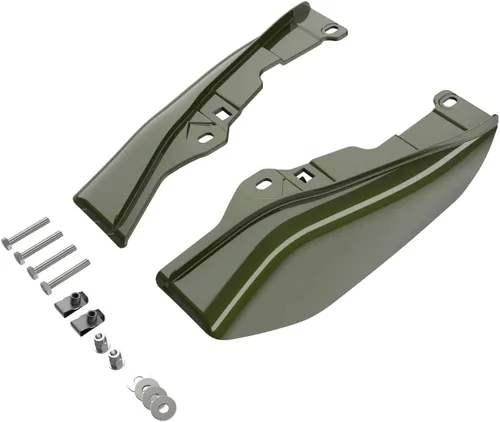 Miniatura 10 de Advanblack Deflectores de aire Road Glide Mid Frame 2024 compatibles con Harley Touring Street Glide, Road King, Electra Glide, 2009-2025