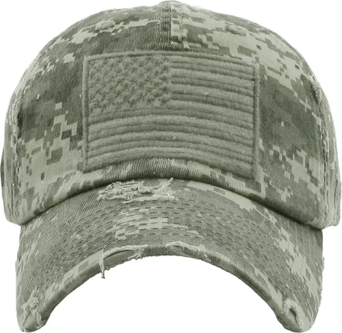 Miniatura 200 de KBETHOS Tactical Operator Collection USA Fishing Mesh Ballcap Flag Patch America Outdoors Trucker Baseball Cap