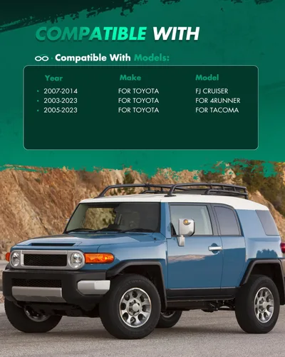 Miniatura 4 de SCITOO Kit de elevación de nivelación delantera de 2.5 pulgadas para Toyota para Tacoma 2005-2023 para Toyota para 4Runner 2003-2023 para Toyota