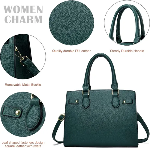 Miniatura 6 de Carteras y bolsos para mujer, bolso de mano de moda con asa superior