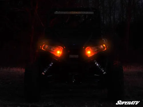 Miniatura 4 de SuperATV Kit de señal de giro para Polaris Ranger XP 2015-2016 (PRO-FIT CAB) / Crew Con interruptor de palanca y bocina de tablero Plug and Play