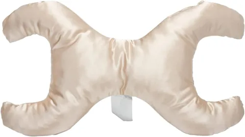 Miniatura 7 de Almohada Save My Face La Petite Just The Pillow Lujo de Satén Negro
