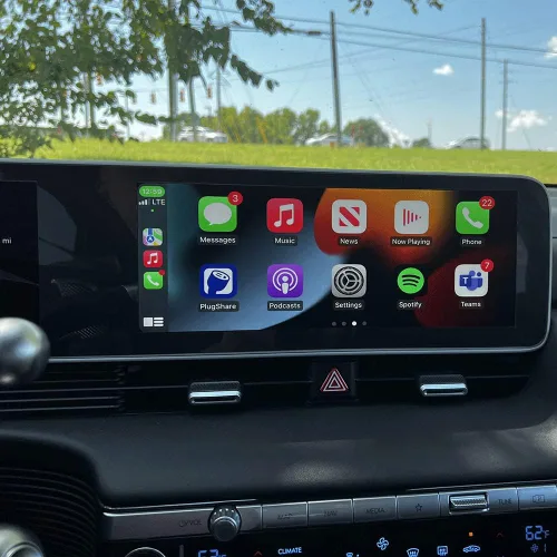 Miniatura 4 de BestEvMod para Accesorios Protector de Bisel de Pantalla Ioniq5, Bisel de Pantalla Táctil de Navegación Compatible con Accesorios Hyundai Ioniq 5