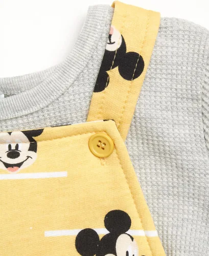 Miniatura 3 de Disney Conjunto de pijama de Mickey Mouse para bebé, 2 piezas y camisa de manga larga