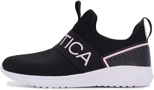 Miniatura 2 de Nautica Youth Girls Slip-On Athletic Sneakers - Stylish Running and Tennis Shoes for Little and Big Kids