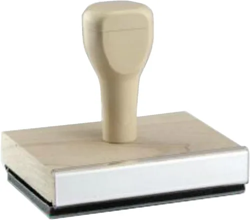 Miniatura 2 de Progress Happens Outside Your Comfort Zone - Sello de goma, 1 sello de madera de 2 pulgadas