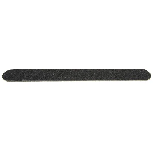 Miniatura 4 de ForPro Professional Collection Lima de uñas de madera, negro, grano 180/180, limas de uñas de manicura y pedicura de doble cara, 7 pulgadas de largo